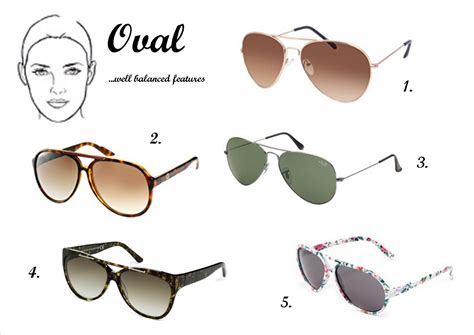 best sunglasses for oval shape face